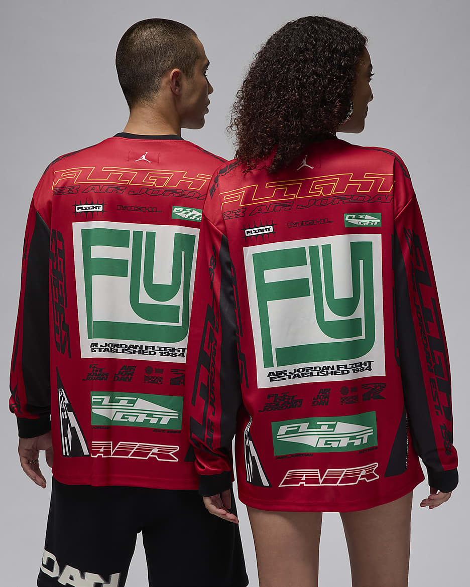 Jordan long sleeve red shop